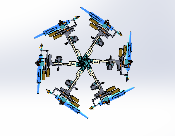 机械循环激光炮台